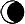 waning crescent moon